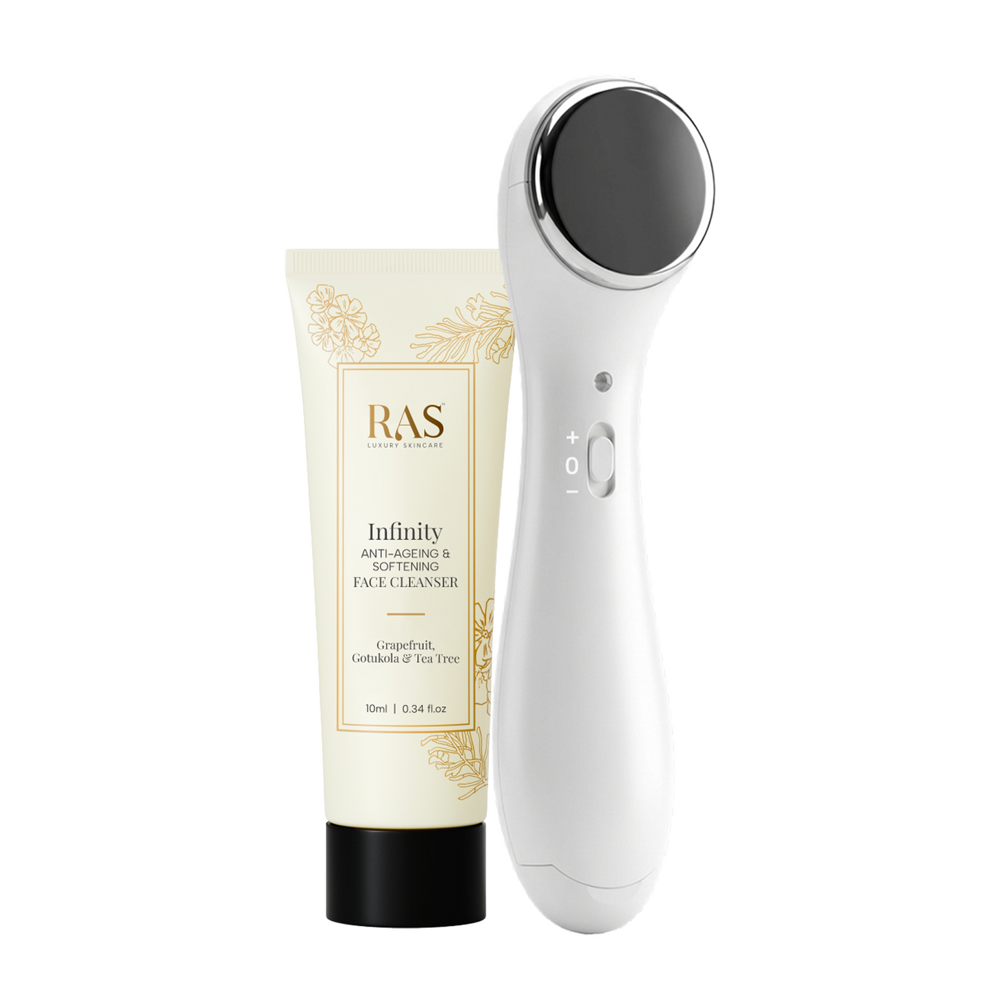 Free Ionic Skin Purifying Electrical Face Tool + Infinity Face Wash Cleanser