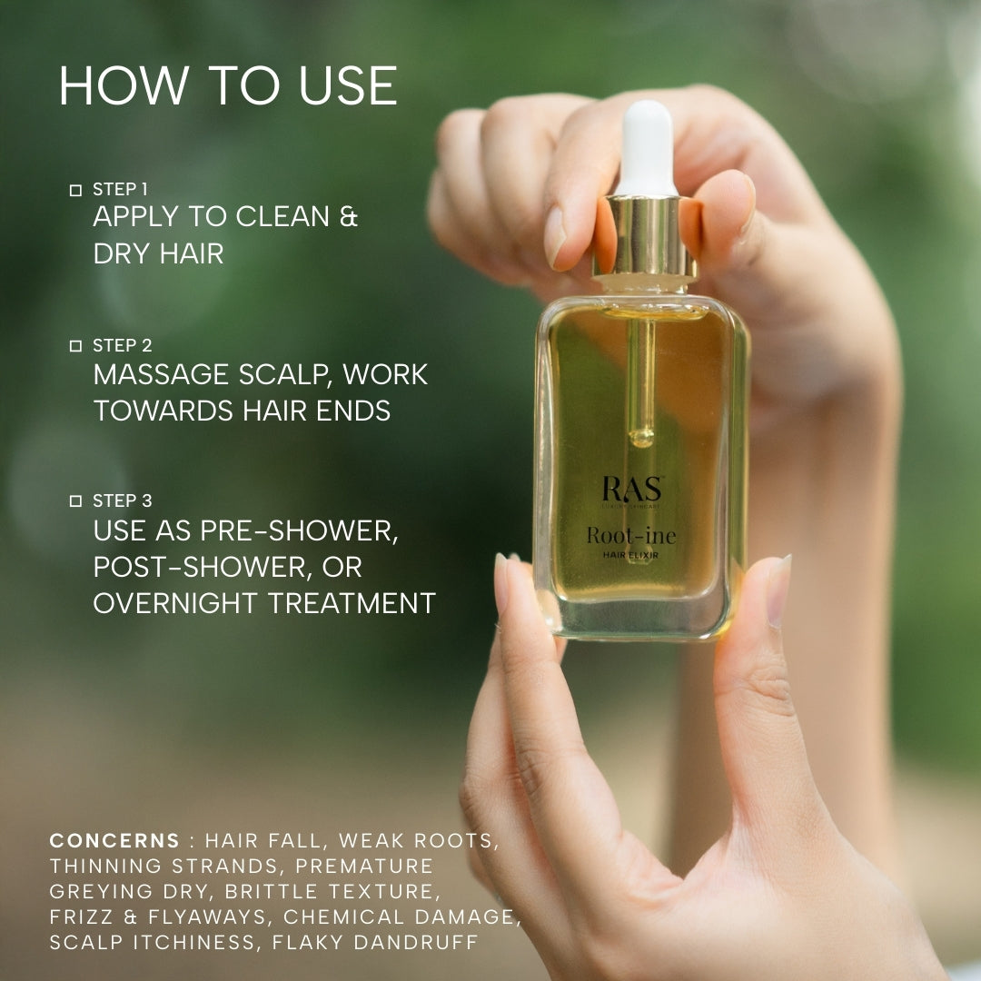 Root-ine™ Hair Elixir with Rosemary & Amla Extracts