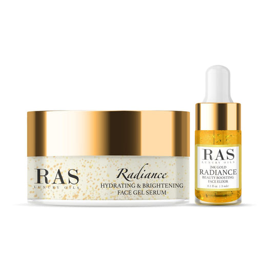 🎁 Free 24k Gold brightening duo Gel + Elixir