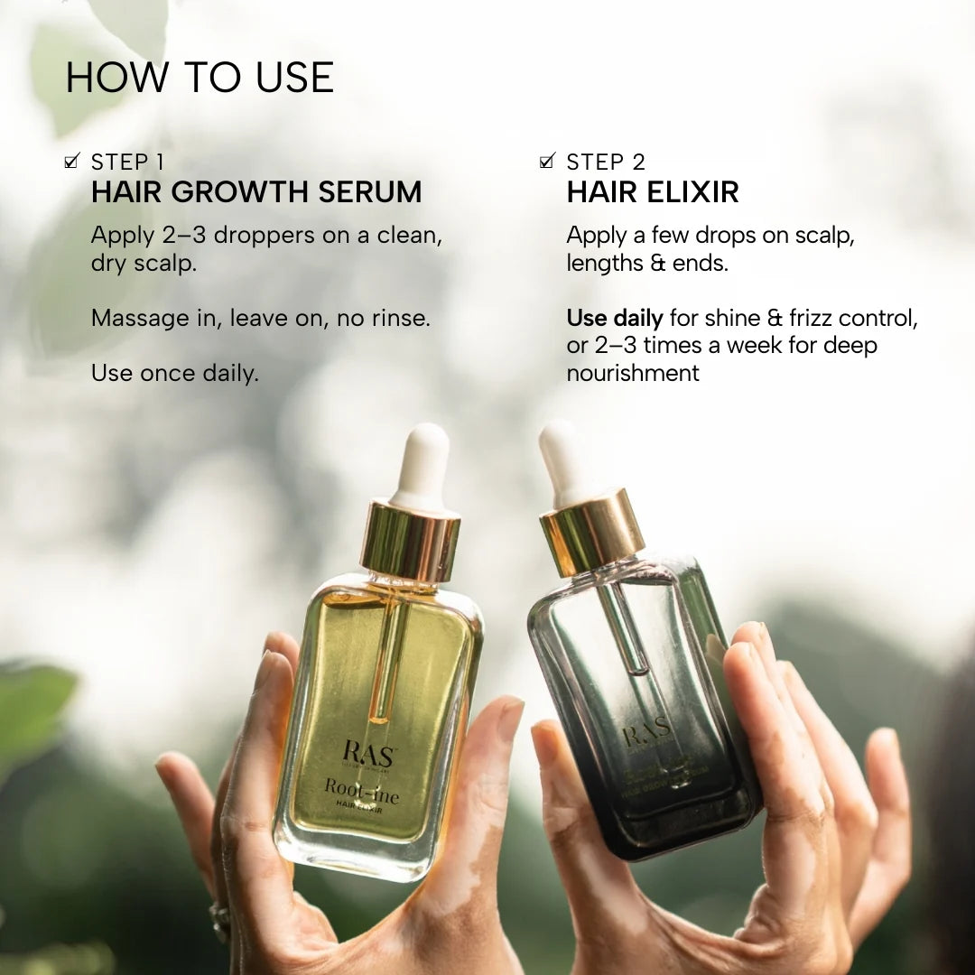 Hair Elixir 50ML + Hair Serum 50ML