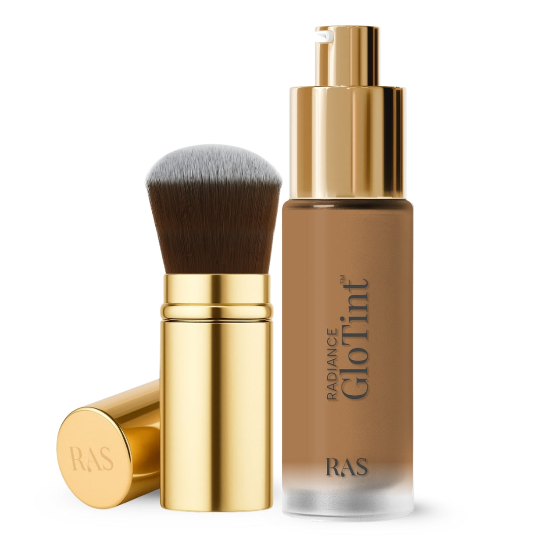 The Radiance Glo™ Perfecting Duo – Skin Tint with GloBlend Brush – Ebony, image 89