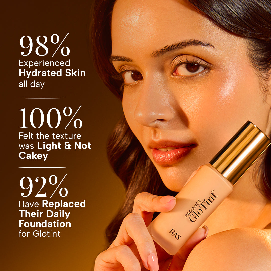 Glo-Tint Radiance Skin Perfector - Sheer Tint Foundation with SPF Protection – Oak, image 22
