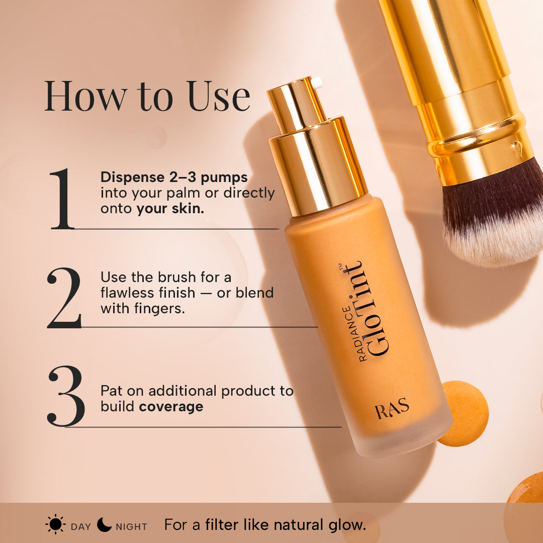 Glo-Tint Radiance Skin Perfector - Sheer Tint Foundation with SPF Protection – Rosewood, image 92