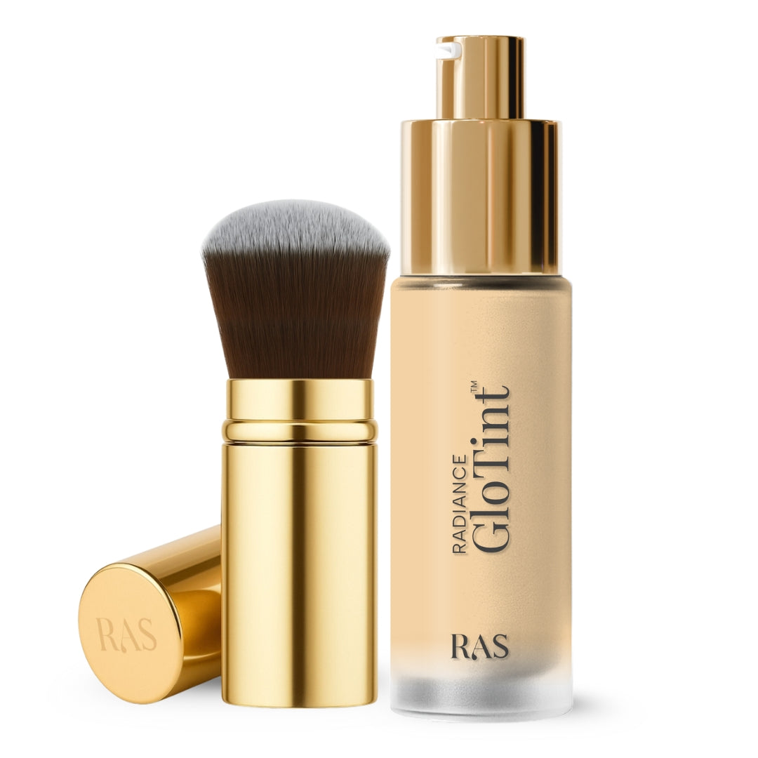 The Radiance Glo™ Perfecting Duo – Skin Tint with GloBlend Brush – Oak, image 12