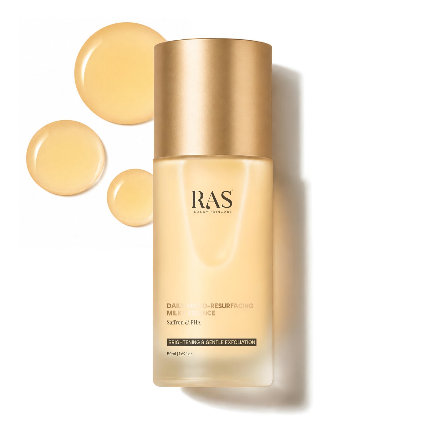 RAS Daily Micro-Resurfacing Milky Essence  toner for gentle exofliation & hydration