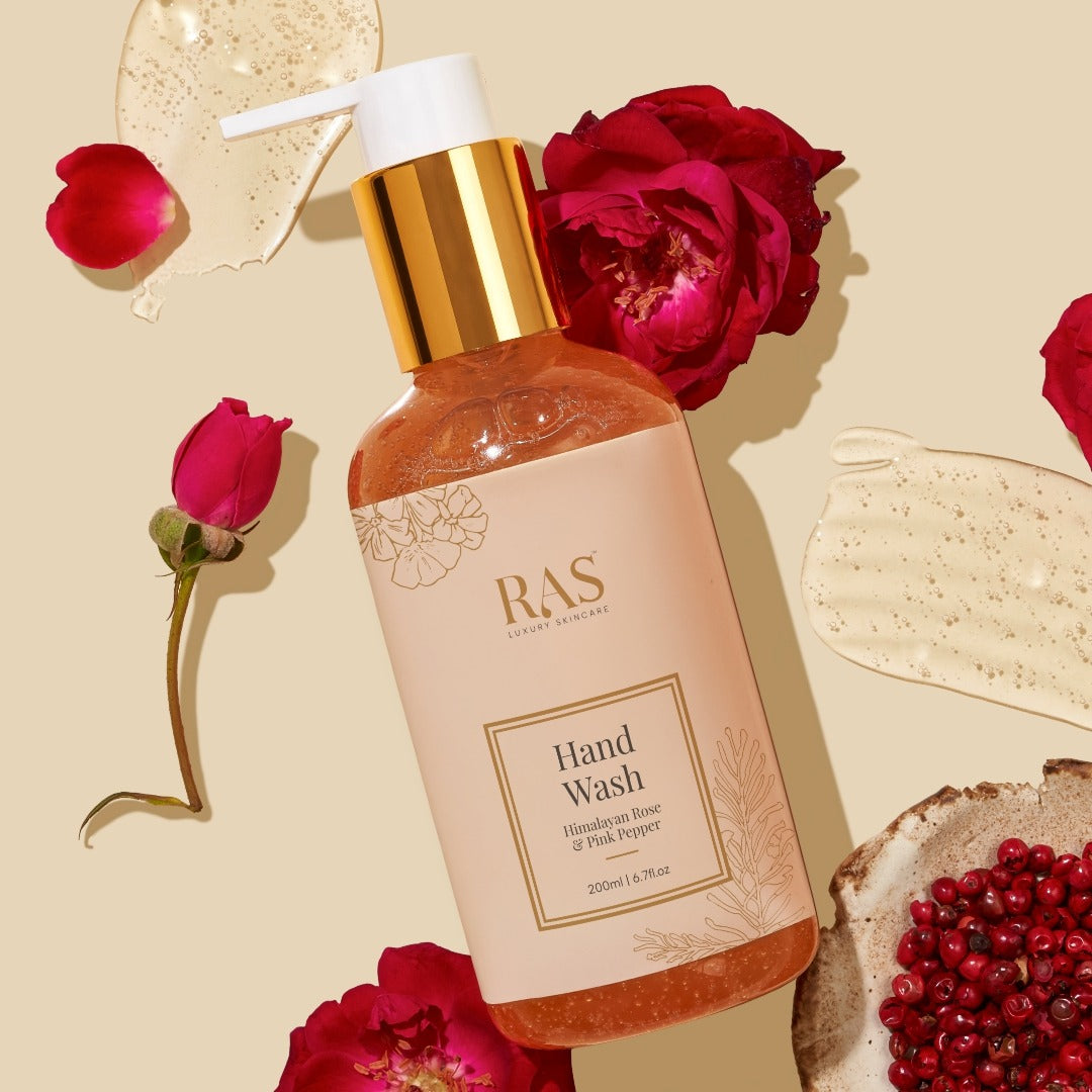 RAS Hand Wash - Himalayan Rose and Pink Pepper