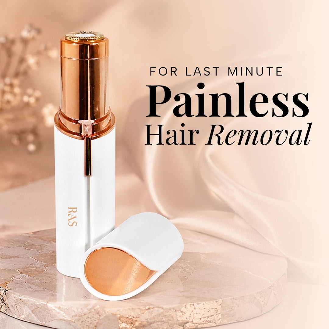 Free Painless Electric Facial Hair Remover for Women +  Super Recharge Bakuchiol Night Cream