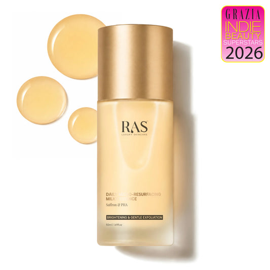 RAS Daily Micro-Resurfacing Milky Essence for Brighter Hydrated skin