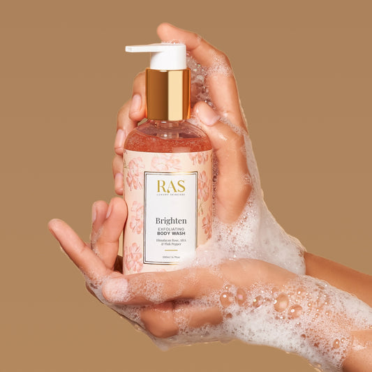 Brighten AHA Botanical Body Wash – Himalayan Rose & Pink Pepper