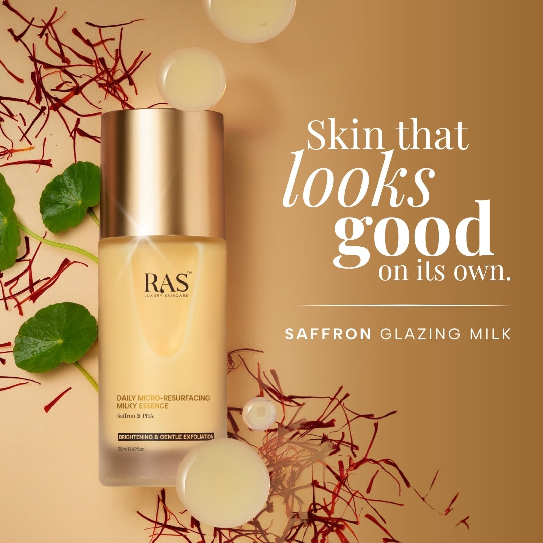 RAS Daily Micro-Resurfacing Milky Essence  toner for gentle exofliation & hydration