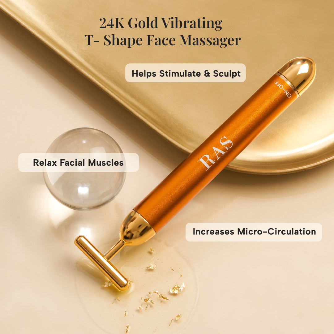 24K Gold Massager Trio Set