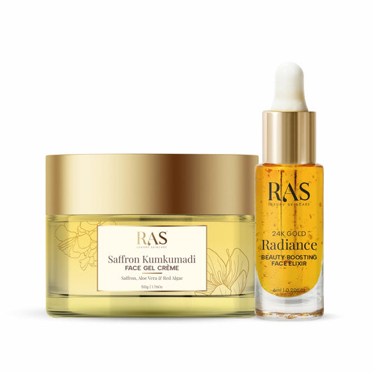 Saffron Glow + Hydration Kit for Bright Dewy Skin
