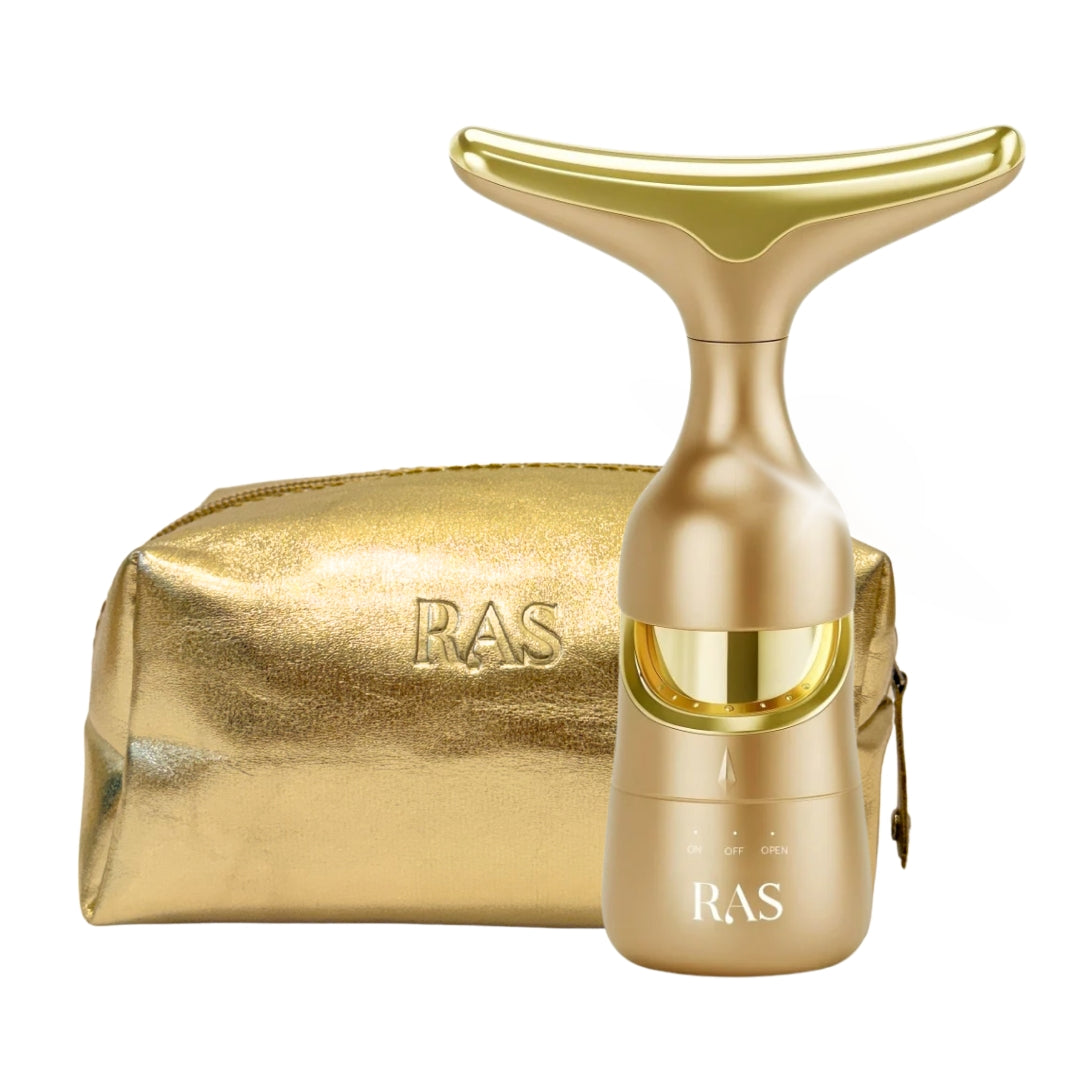 Free SkinLift Electric Facial & Neck Massager + Golden Pouch