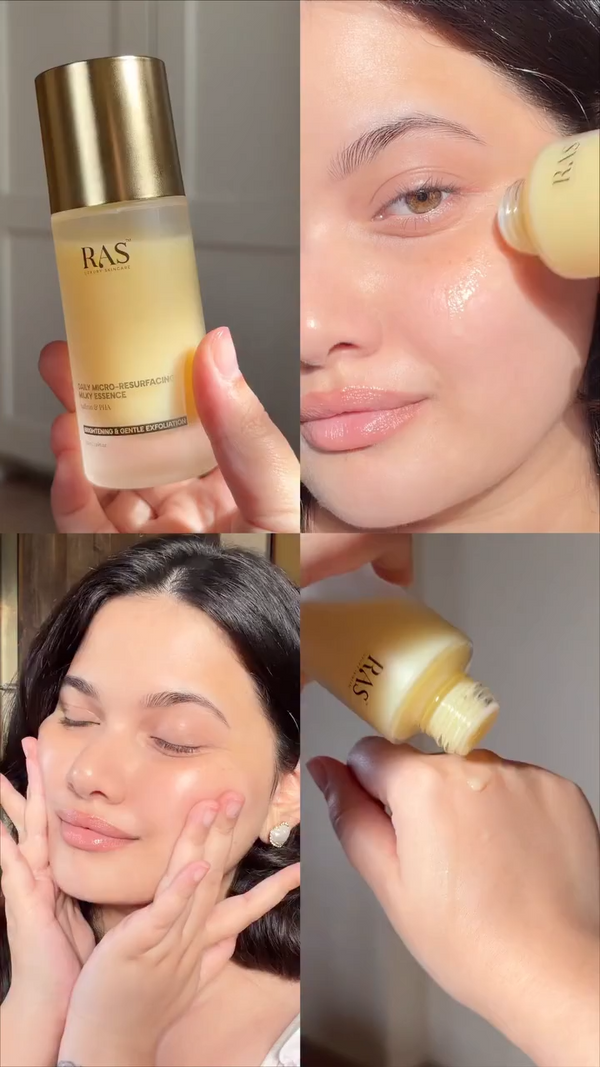 RAS Daily Micro-Resurfacing Milky Essence for Brighter Hydrated skin