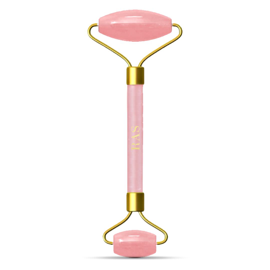 Rose Quartz Face Roller Massage Tool