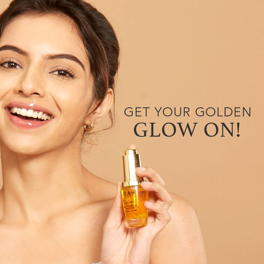 24K Gold Brightening Duo with 24K Gold Elixir & 24K Gold Gel Serum