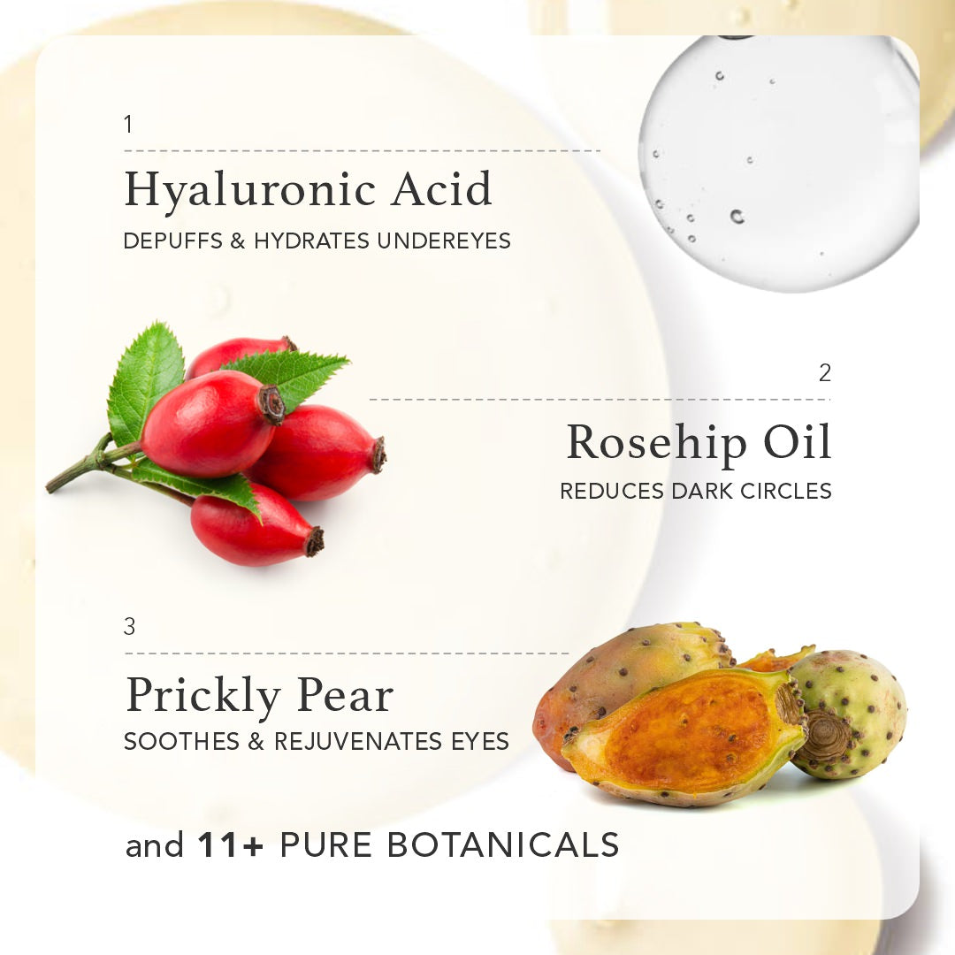 Illuminate Hydrating & Brightening Eye Serum With Rosehip Oil