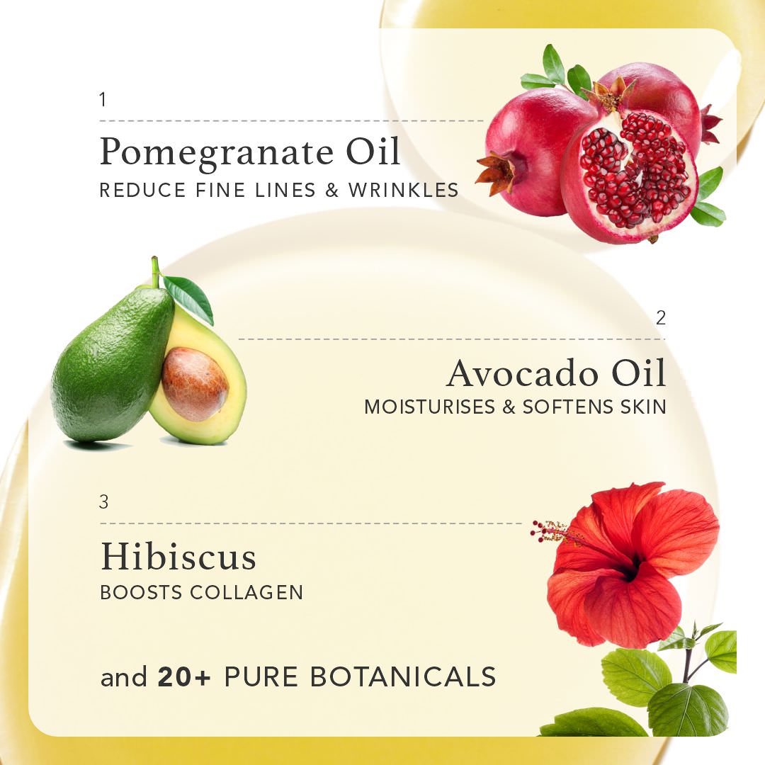 Infinity Anti-Ageing Face Elixir | With Hibiscus & Pomegranate Oil – 15ml, image 4