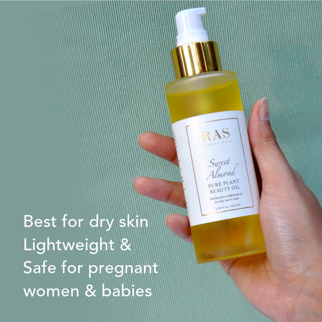 Sweet Almond Pure Plant Oil – 35ml, image 4