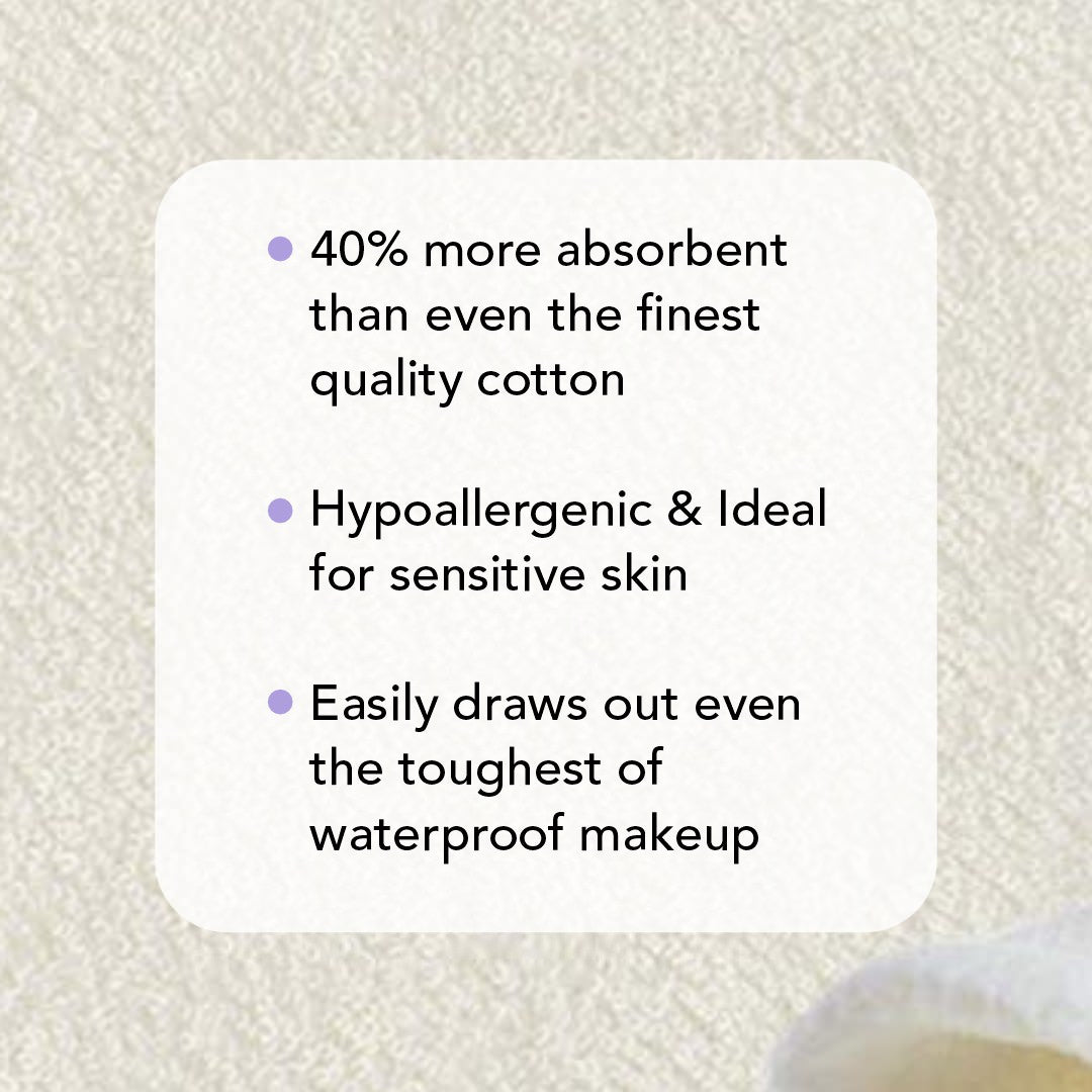 Reusable Bamboo Cotton Facial Pads