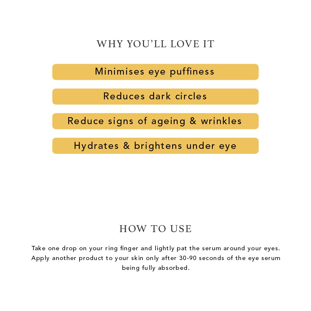 Illuminate Hydrating & Brightening Eye Serum With Rosehip Oil