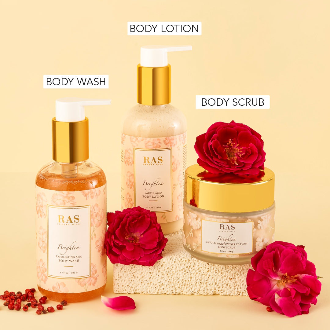 Brighten AHA Botanical Body Wash – Himalayan Rose & Pink Pepper