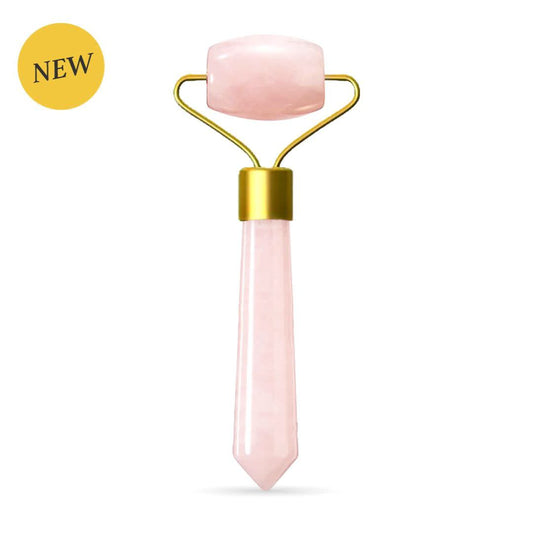 ROSE QUARTZ MINI FACE ROLLER