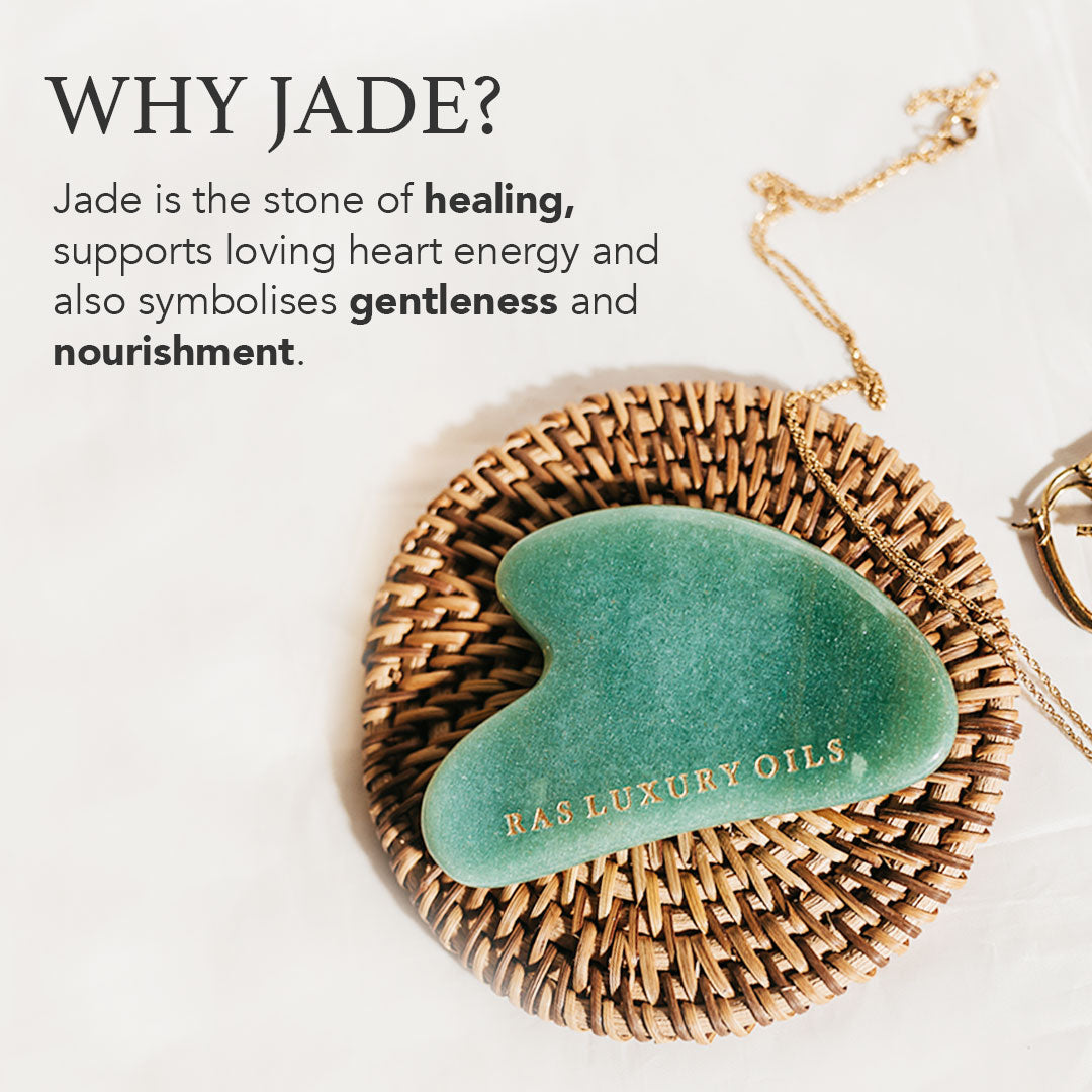 Jade Gua Sha | Face Tool for Firm and Sculpted Skin